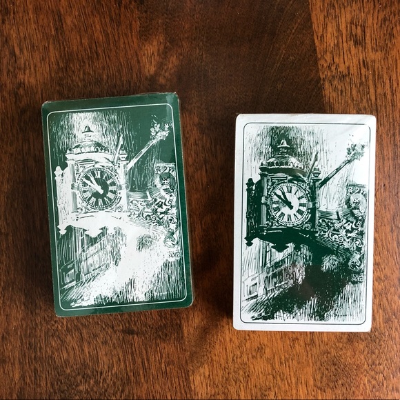 Marshall Field’s Clock Playing Cards
